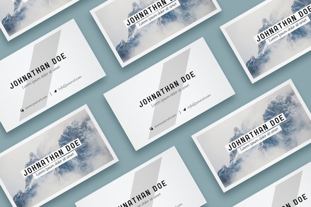 Download Free PSD | Business card mock up