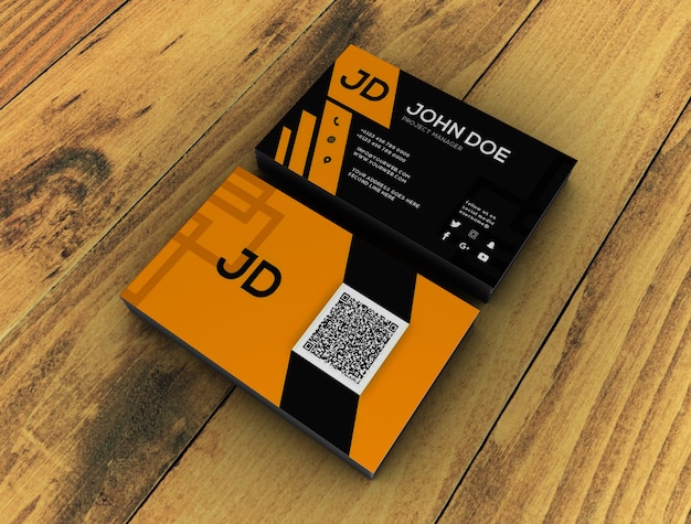 Download Business card mock up | Premium PSD File