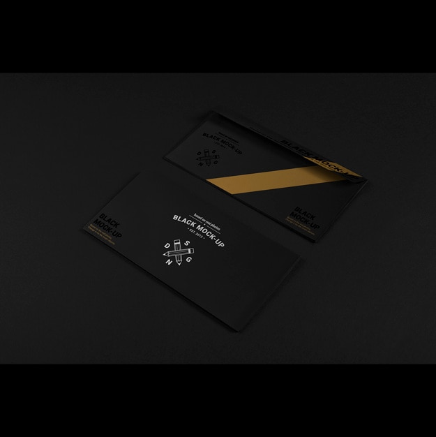 Business envelope mock up design | Free PSD File