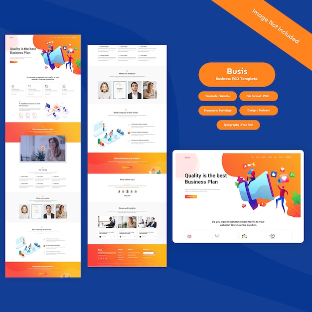 Premium PSD | Business psd template