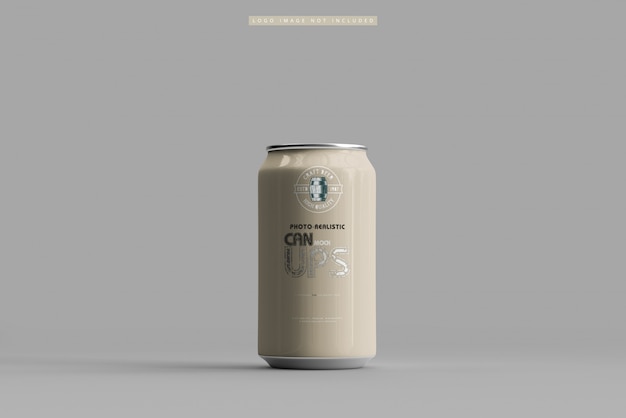 Premium PSD | Can mockup 330ml