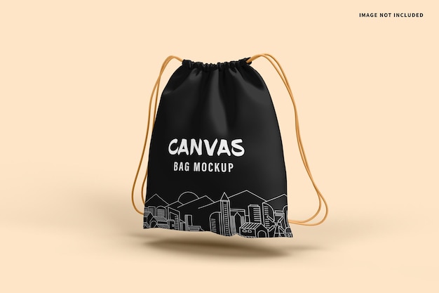 Premium PSD | Canvas bag mockup