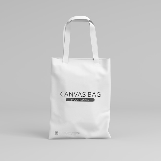 Download Premium PSD | Canvas bag mockup
