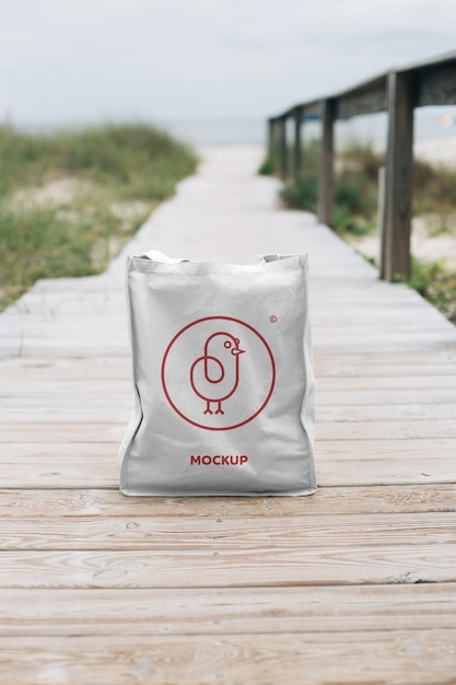 Download Canvas bag mockup | Premium PSD File