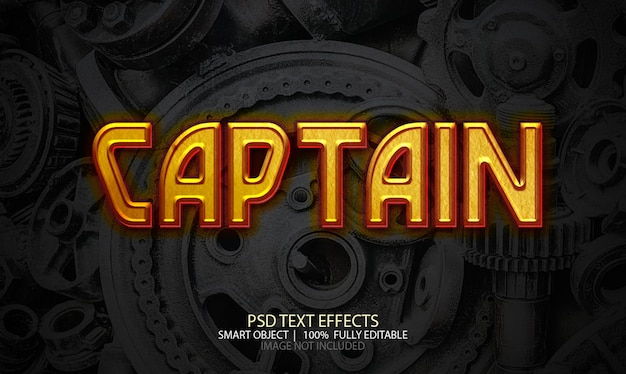 premium-psd-captain-psd-text-effect