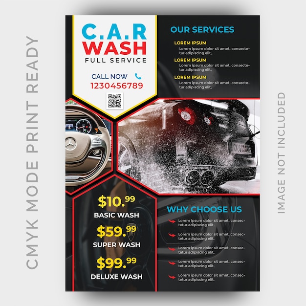 Car Detail Flyer Template Free from image.freepik.com