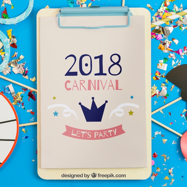 Carnival Mockup With Clipboard Psd Template All Free Download T Shirt Mockups Templates