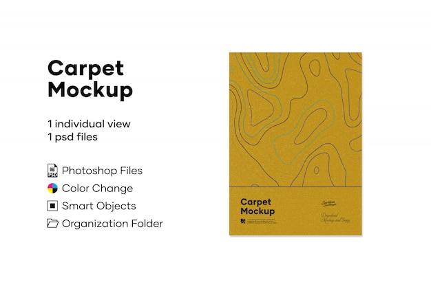 Download Carpet mockup design | Premium PSD File