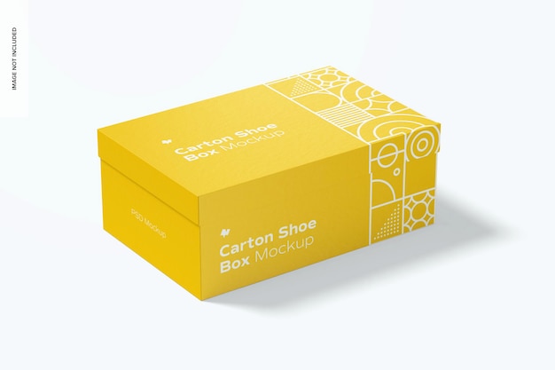 Download Premium Psd Carton Shoe Box Mockup