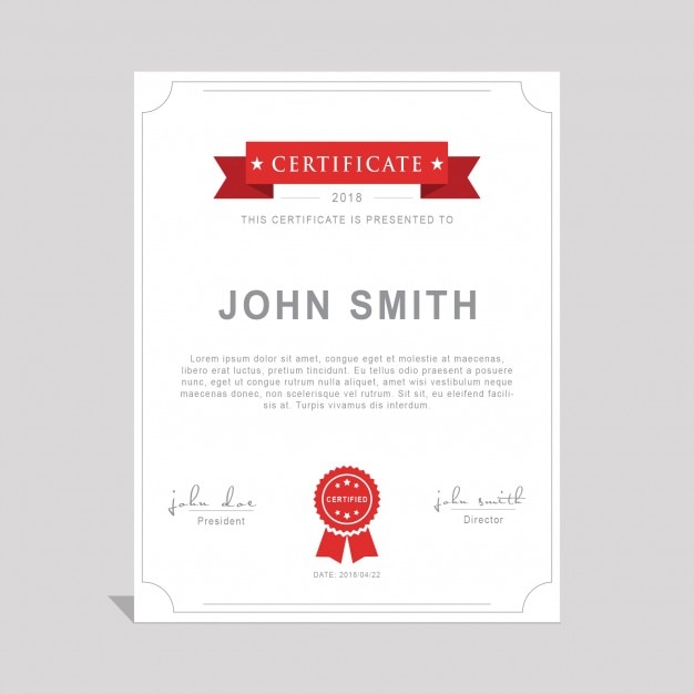Certificate Template Designs