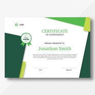 Premium PSD Certificate Template