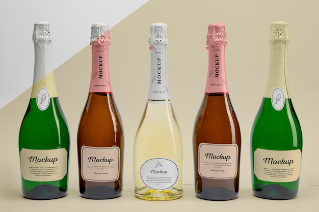 Download Champagne Bottle Mockup Psd 200 High Quality Free Psd Templates For Download