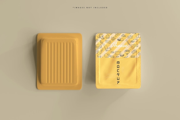 Download Free Psd Cheese Packaging Mockup