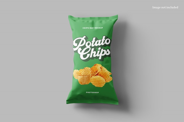 Download Chips bag mockup | Premium PSD File