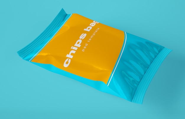 Download Chips bag packaging mockup | Premium PSD File