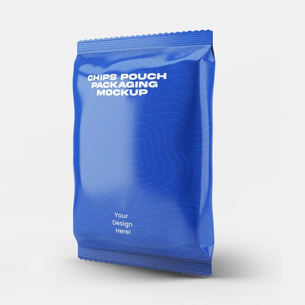 Download Premium PSD | Chips pouch packaging mockup
