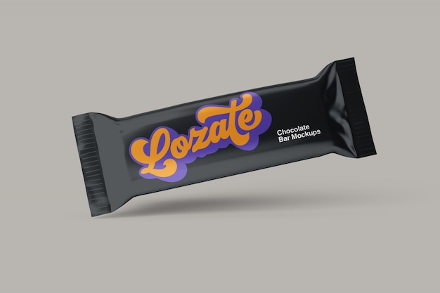 Download Chocolate bar packaging mockup | Premium PSD File