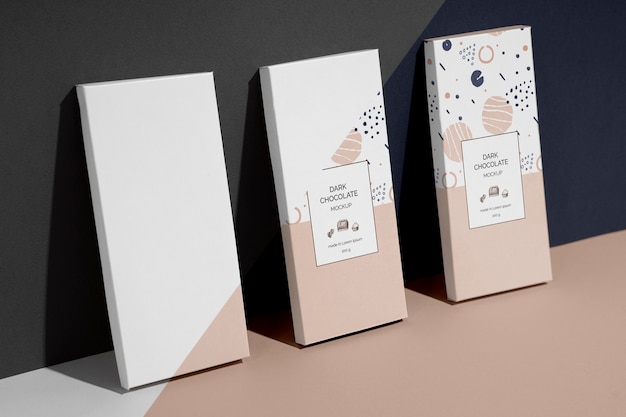 Download Free Psd Chocolate Packaging Mockup