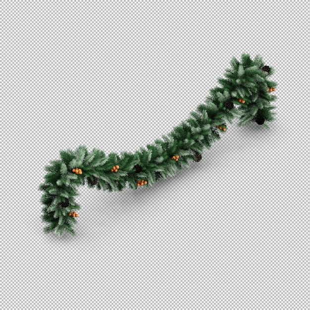 Premium PSD  Christmas decoration