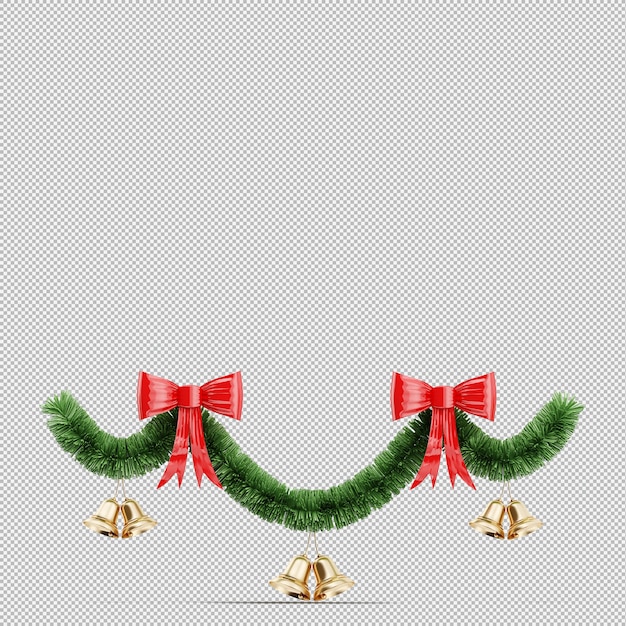 Premium PSD  Christmas decoration