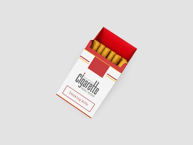 Nano Cigarette Pack Mockup File Mockups