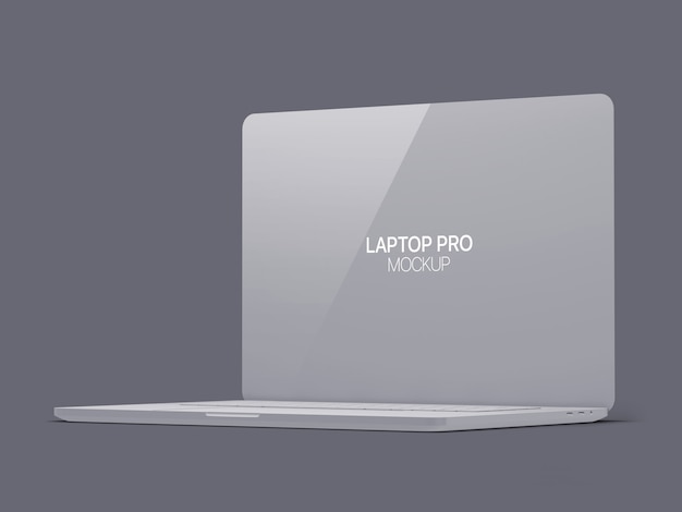 Download Clay laptop mockup laptop | Premium PSD File