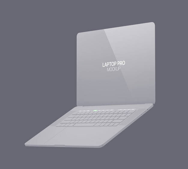 Download Premium PSD | Clay laptop mockup laptop