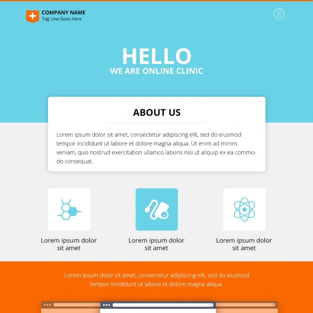 free-psd-clinic-website-template