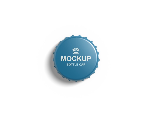 Download Premium Psd Close Up On Bottle Cap Mockup Isolated PSD Mockup Templates