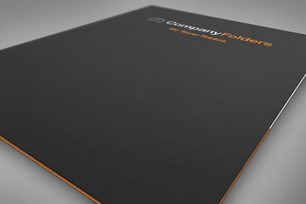 Download Free Psd Close Up Front Cover Folder Mockup Template Free Psd PSD Mockup Templates