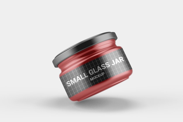 Download Small Glass Jar Mockup, 3 Best Premium Graphics on Freepik