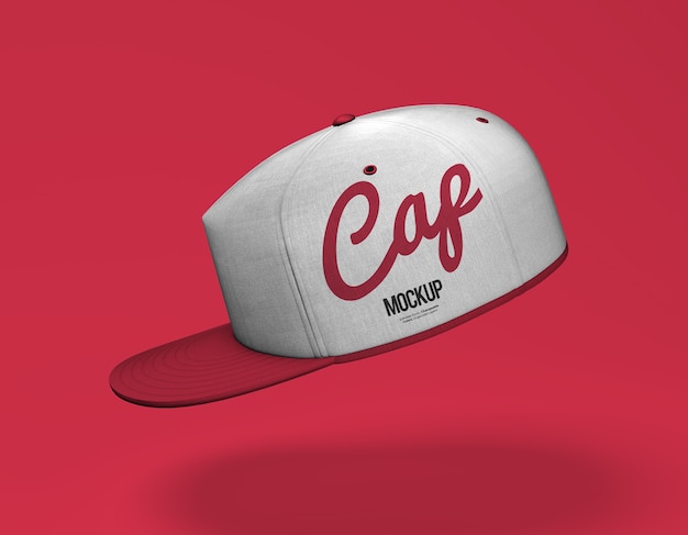 Download Premium PSD | Close up on sport cap mockup