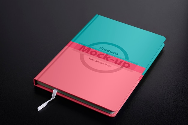 Download Closed daily planner notebook with smart object pages mock ...