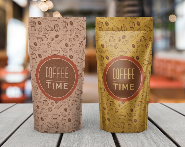 Download Coffee bags mockup PSD file | Free Download