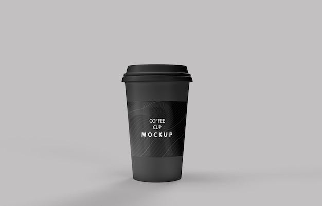 Download Premium Psd Coffee Cup Mockup With Product Stand