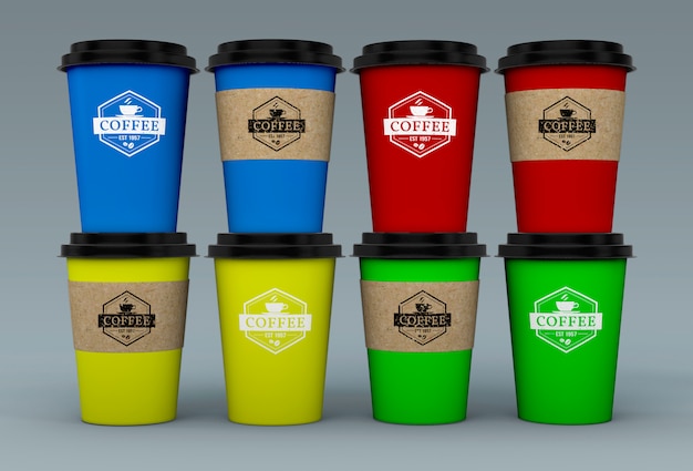 Download Coffee cup mockup | Free PSD File