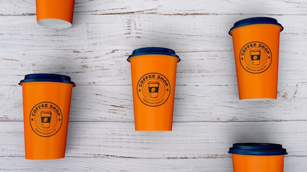 Download Coffee cups mockup PSD file | Free Download