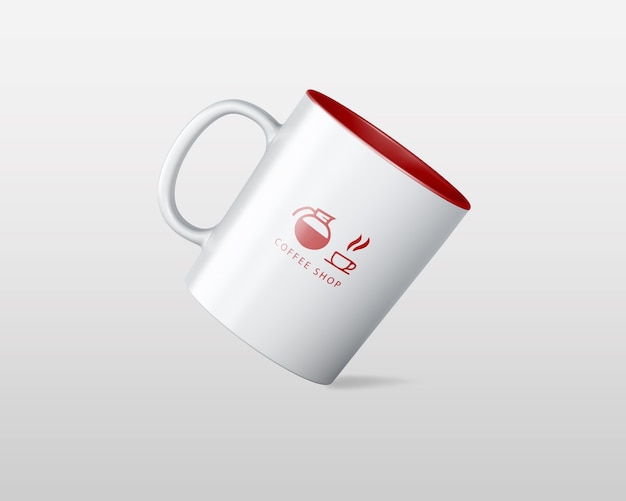 Coffee mug mockup Free Psd