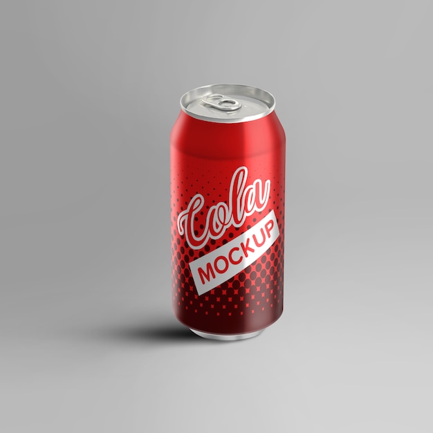 Download Cola can mockup design | Premium PSD File