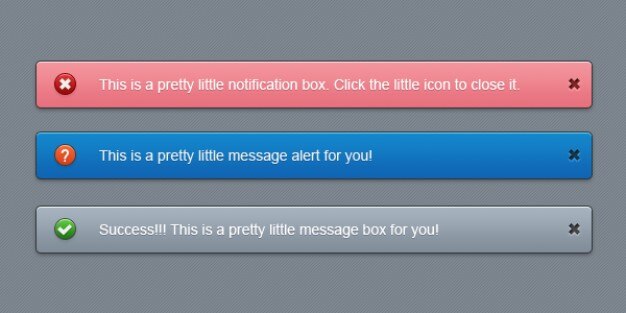 カラフルなメッセージボックスのpsd素材 無料のpsdファイル
