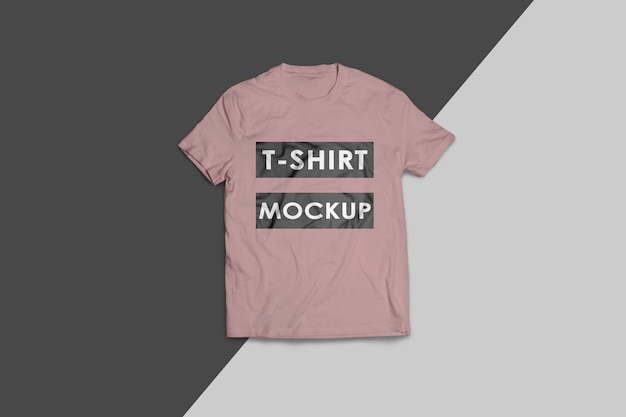 Premium PSD | Colorful t-shirt mockup design