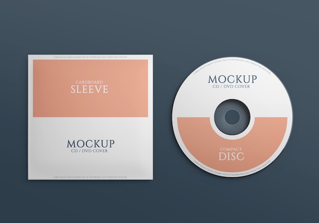 Download Premium Psd Compact Disc Mockup 3D SVG Files Ideas | SVG, Paper Crafts, SVG File