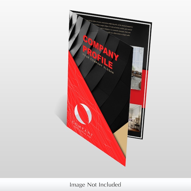 Company brochure mockup PSD file | Premium Download