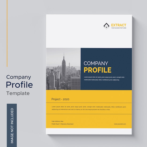 Download Company profile template | Premium PSD File