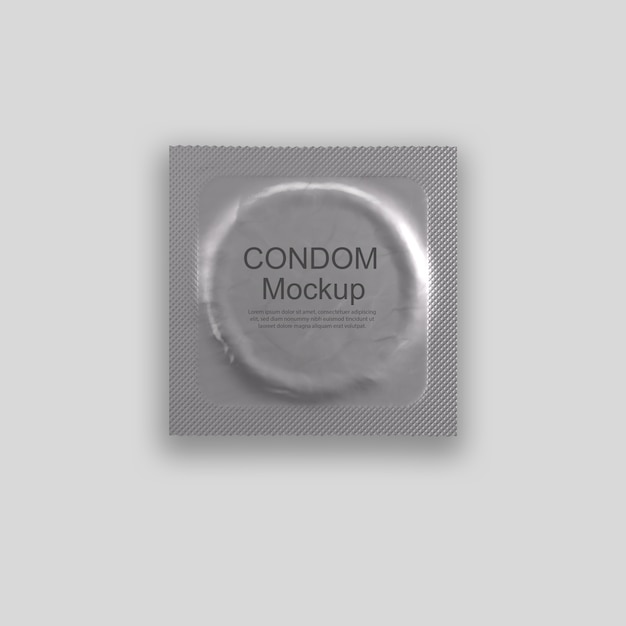 Download Condom mockup | Premium PSD File