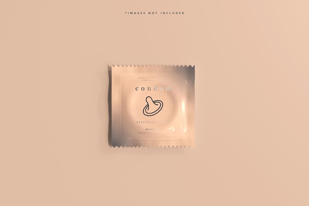 Download Free Psd Condom Packaging Mockup