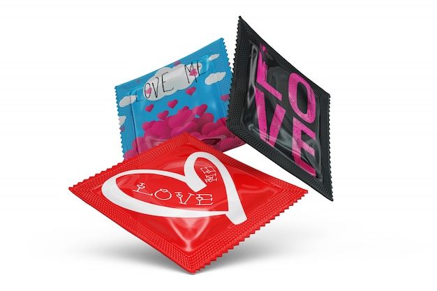 Download Free PSD | Condoms mock-up isolated