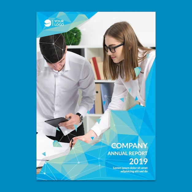Download Premium Psd Corporate Annual Report Mockup