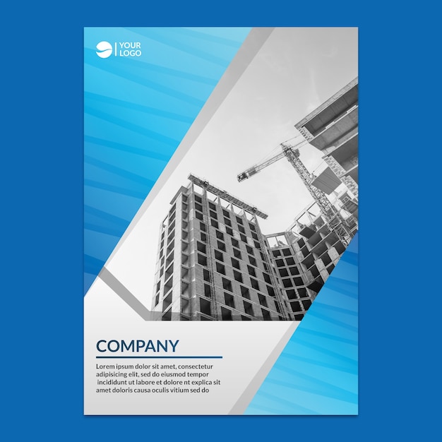 Download Free PSD | Corporate annual report mockup