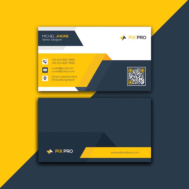 free download business card template psd file
